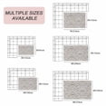thumbnail image 6 of Beige Brick Wall Outdoor Rug 3x5 Ft, Non Slip Washable Area Rug, Retro Country Stone Rocks Geometric Print Patio Rugs Carpet Runner, Large Floor Mat for Indoor/Outdoor Deck Porch Camping, 6 of 8