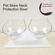 thumbnail image 4 of Cuenco para gatos inclinado con soporte para protección del cuello y comedero elevado para agua y comida para mascotas, 4 of 5