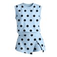 thumbnail image 4 of LEWKW Workout Sets for Women 2 Piece Activewear Sleeveless Top & Slit Skort Skirts Tennis Golf Gym Running Athletic Sporty Casual Matching Outfits, 4 of 4