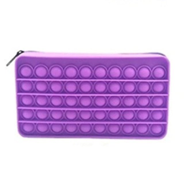 Nuevo Fidget Toys Estuche de lápices Cremallera Bolsa de cosméticos Bolsa de útiles escolares 5D Bolsa de maquillaje impresa Kids Famil