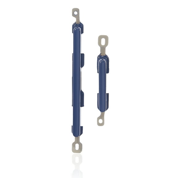 Replacement Hard Buttons (Power / Volume) Compatible For Xiaomi Redmi 10X / Note 9 (Deep Blue)