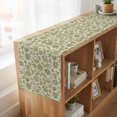 thumbnail image 6 of Table Runners 72 Inches Long Dress Scarves, Green Floral Farmhouse Kitchen Table Runner, Coffee Tablerunners, Vintage Rustic Botanical Spring 14x72 Inch, 6 of 9