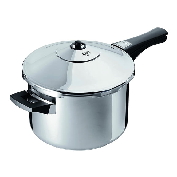 Kuhn Rikon Duromatic Stainless Steel Saucepan Pressure Cooker, 5 Qt