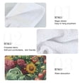 thumbnail image 5 of Wobogo Vegetable Truck Hand Towel Set of 2 Absorbent for Kitchen and Bathroom With Velcro Hanging Loop 18.2×14in, 5 of 7