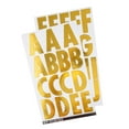 Sticko Xl Gold Poster Alphabet Stickers, 116 Piece