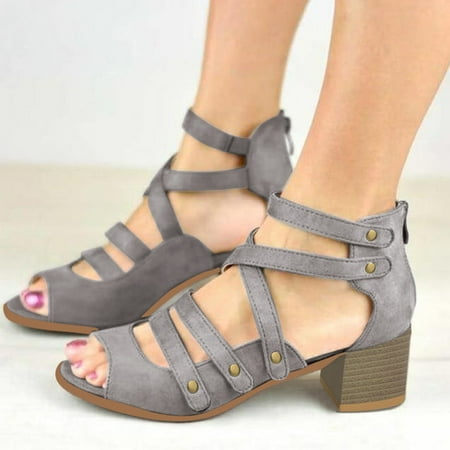 

Women s Ladies Fashion Casual Solid Open Toe Platforms Sandals Beach Shoes Black 6.14784