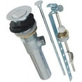 thumbnail image 2 of Brass, Bathroom Sink Drain, Pop-Up Drain with Overflow Hole KB1001, 2 of 3
