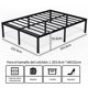 thumbnail image 2 of Base Cama Queen Size, Marco de Cama de Plataforma de Metal, No Necesita Somier, Soporte de Listones de Metal, Base de Cama con Gran Almacenamiento, 2 of 4