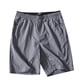thumbnail image 2 of pstuiky Pantalones cortos de entrenamiento para hombre, Pantalones cortos casuales holgados de color liso con cremallera, bolsillo, cordón y cintura elástica para hombre, 2 of 6