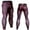 Red, variant on Men's Compression Breathable Fitness Pants Fashion Printed Quick-Drying Tights Yoga Leggings Sports Leggings Workout Trousers Red M