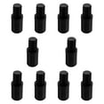 thumbnail image 3 of DOLITY Push Broom Handle Threaded Tip for Household Duster Attachment Threaded Head black 19mm 10pcs, 3 of 9