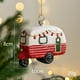 thumbnail image 4 of Special Christmas Tree Pendant, Ball Christmas Tree Decorations, Foldable LED String Lights, Festive Home Office Bedroom Decor, Metal Frame, Wooden Base, for Dorm, 4 of 8