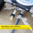 thumbnail image 4 of SurfaceMaxx 3/8-in Quick Disconnect Coupler x Female M-22, 4 of 6