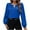 Womens Clothing Blue, variant on Womens Satin Dressy Blouses, Long Sleeve Shirts for Women Fall Casual Shiny Sparkly Solid Color Notch V Neck T-Shirts