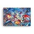 thumbnail image 3 of Startonight Canvas Wall Art Abstract - The Hidden World of Marine Creatures Painting - Large Artwork Print for Living Room 32" x 48", 3 of 6