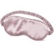 thumbnail image 1 of Mascarilla para dormir (rosa claro), antifaz de seda para mujeres/hombres/niñas durmientes, protector solar de doble cara de seda de morera pura y mascarilla antialérgica para madres, con banda elástica, adecuada para la noche, viajes, siestas y meditación Rojo Verde, 1 of 5