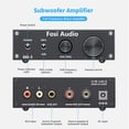 thumbnail image 4 of Amplificador de subwoofer Fosi Audio M03 200 W TPA3255 Monocanal, 4 of 8