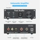 thumbnail image 4 of Amplificador de subwoofer Fosi Audio M03 200 W TPA3255 Monocanal, 4 of 8
