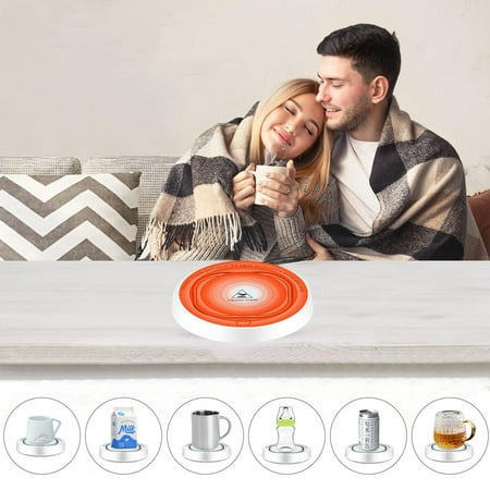 

The Cup Warmer Suitable For Coffee Tea Cocoa Milk Food Fruit Candles Tempered Glass Panel Safe And Reliable White