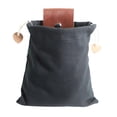 thumbnail image 1 of Bolsa de cinturón Bolsas de verduras Bolsa de almacenamiento Bolsa de herramientas para colgar en la cintura multiusos Forrajeo Negro Zulema Bolsas de forrajeo al aire libre, 1 of 8