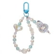 thumbnail image 3 of Porte-clés Mignon Rabbit Kawaii Dessin Animé Sakura Rabbit Fleur Porte-Clés Rabbit Cadeaux pour Femmes Filles, 3 of 5