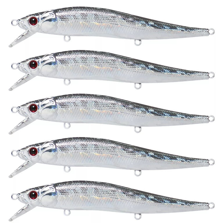 Blank Hard Lures Kit Unpainted Fishing Baits Sets Crankbait Wobblers  Freshwater Fish Lure Wobblers Minnow Lure Bodies Fishing Tackle