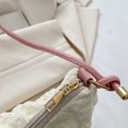 thumbnail image 2 of Bolsos de hombro para mujer, bolso de compras plisado informal, bolso para axila con bolas de masa hervida (rosa), 2 of 8