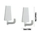 thumbnail image 3 of Gancho adhesivo trapezoidal para puerta de cocina y baño, sin perforaciones, para colgar en la pared, sin dejar rastro, 3 of 5