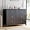 Black, variant on GAOMON 6 Drawers Dresser for Bedroom, Farmhouse Wood Dressers & Chest of Drawers for Clothes, Tall Storage Dressers Organizer with Deep Drawers & Gold Handles for Living Room, Closet, Hallway, Grey