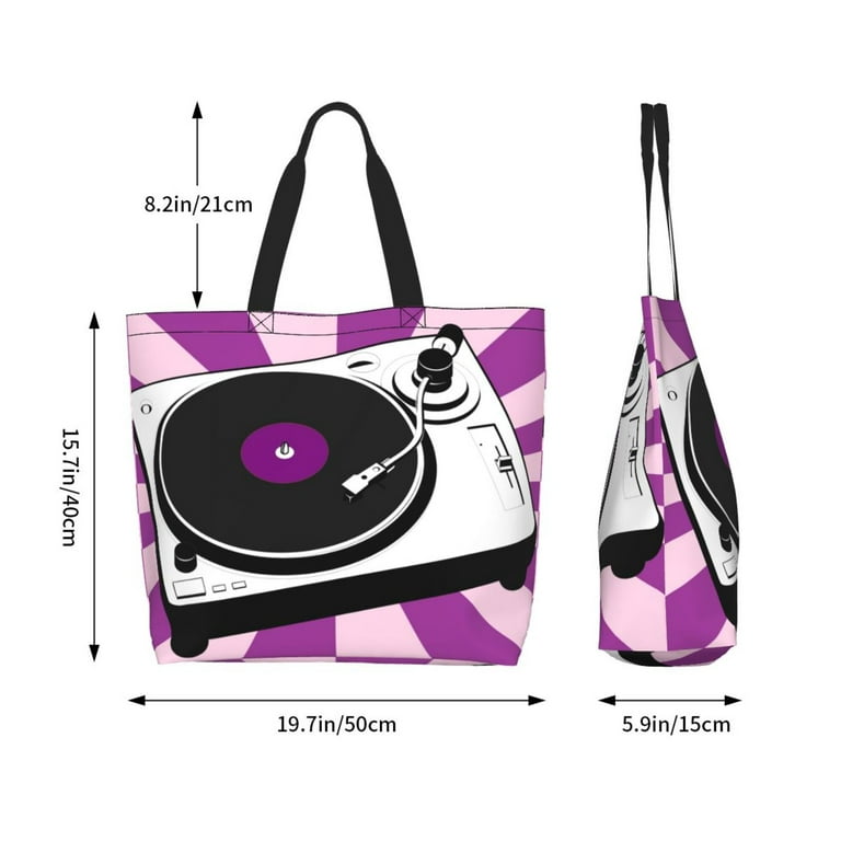 ZICANCN Canvas Tote Bag Aesthetic - Pattern Design Grocery Bags Reusable Shopping  Bags with Handles Durable Foldable Washable for Women Men 