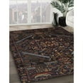 thumbnail image 3 of Ahgly Company Machine Washable Indoor Rectangle Contemporary Midnight Gray Area Rugs, 4' x 6', 3 of 7