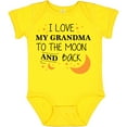 thumbnail image 3 of Inktastic I Love My Grandma to the Moon and Back Boys or Girls Baby Bodysuit, 3 of 5