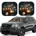 thumbnail image 6 of Kdxio Creative Casino Print 2-Piece Sun Shade Front Windshield - Foldable Car Front Window Sunshades For Most Sedans Suv Truck, 6 of 6
