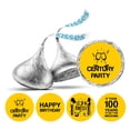 thumbnail image 1 of Darling Souvenir Its Took 100 Years Birthday Theme Stickers Candy Labels DIY 190 Pcs-Yellow, 1 of 1