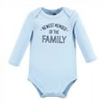 thumbnail image 5 of Hudson Baby Cotton Long-Sleeve Bodysuits, 3- Pack, Newborn- 24 Months, 5 of 5