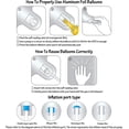thumbnail image 3 of 40 Inch Silver Numbers 0-9 Birthday Party Decorations Helium Foil Mylar Number Balloon Digital 2, 3 of 4