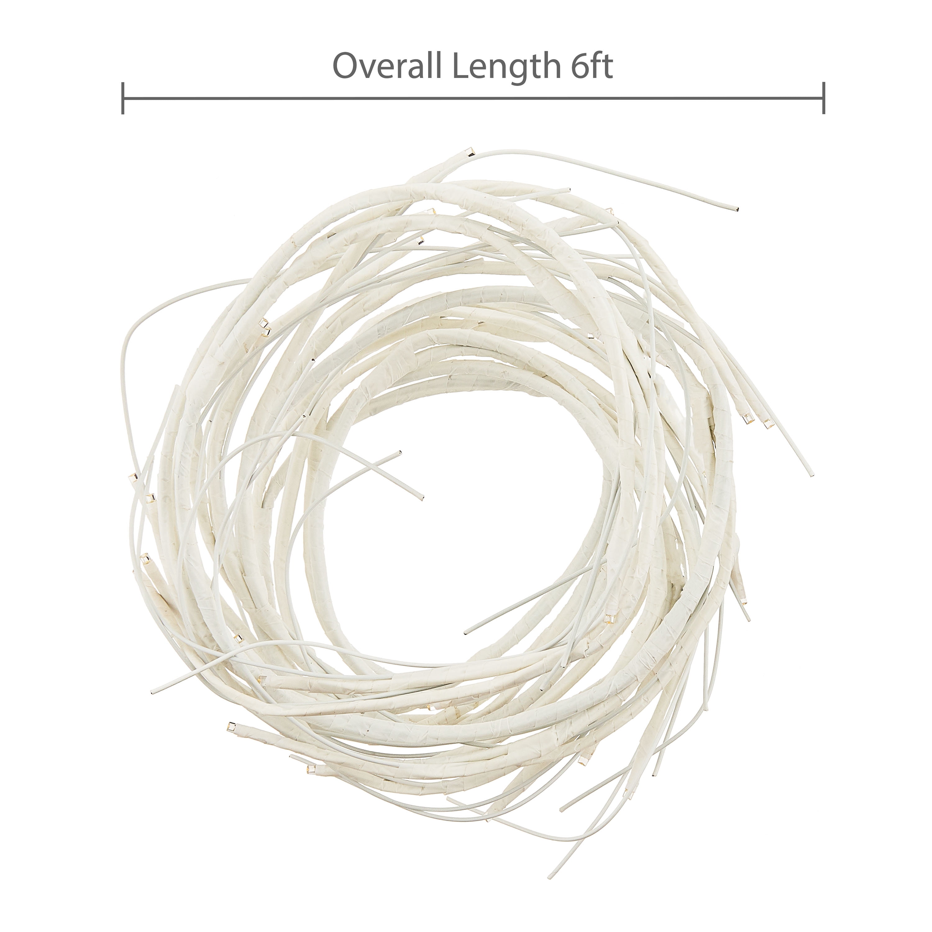 Warm White Branch Battery-Operated LED Garland Lights, 6', by Way To Celebrate