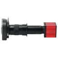 thumbnail image 2 of Hayear 51MP 60FPS Red Microscope Camera Set, 180X Lens,WIith 0.5X Barlow les, 144 LED Industrial Digital Microscope for Phone Repair PCB Soldering, 2 of 6