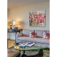 thumbnail image 3 of Marmont Hill 'Floral Frenzy Ii' by Alan Hopfensperger Painting Print on Wrapped Canvas, 3 of 7