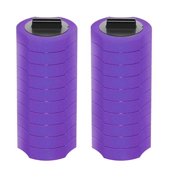 De cabezales de cepillo de baño de repuesto para el hogar, cabezal de soporte de cepillo de lavado para baño, cocina, sabor a lavanda 20 Piezas seitruly HA002434-05
