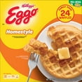 image 7 of Eggo Homestyle Waffles, Frozen Breakfast, 29.6 oz, 24 Count