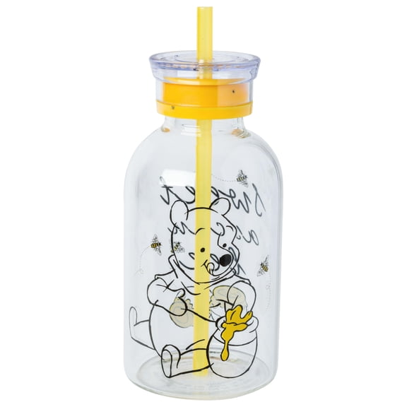 Botella de vidrio para leche Silver Buffalo Disney Winnie the Pooh