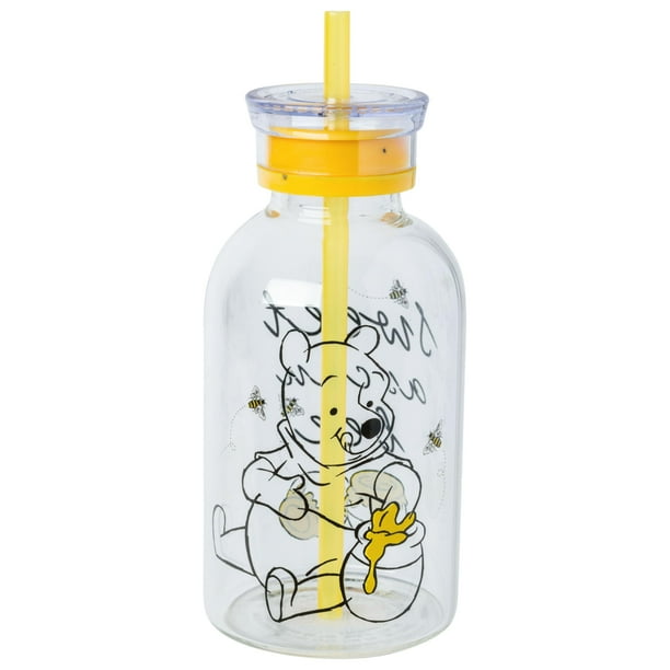 Botella de vidrio para leche Silver Buffalo Disney Winnie the Pooh