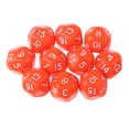 thumbnail image 2 of 10 piezas de acrílico de 16 dados laterales poliédricos dados 16-Die D16 para de de , Naranja Hugo Dados poliédricos, 2 of 7