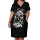 thumbnail image 2 of Zodiac Dark - Aries Loose Pocket Dress Female clothing dresses with long sleeves Prom gown Woman's evening dress, 2 of 6