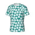 thumbnail image 3 of Rocae Green Baseball for Men's Moisture-Wicking Crew Tee - T-Shirt for Sports, Outdoor Activities, and Casual WearXX-Large, 3 of 9