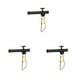 thumbnail image 1 of Toystoory 10 piezas pescado gira broches anti-bobinado fuerte clip de liberación ABS gancho divisor grande aparejos de pesca al aire libre negro Type1 NO1, 1 of 6