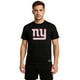 thumbnail image 1 of NFL Playera Aficionado Básica New York Giants Negro para Hombre, Talla Grande, 1 of 9