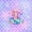 Purple Pink C, variant on Castle Fairy Mermaid Letter E Full Size Sheets 4-Piece for Kids,Ocean Princess Bed Sheets
