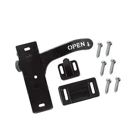 Motorhome Screen Door Handle Latches ABS Construction Easy Installation Universally Antislip Grip For Campers